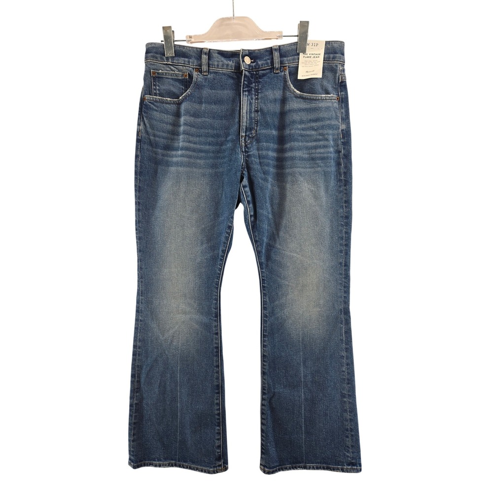 Madewell The Vintage Flare Jean High Rise Medium Wash NW590 Blue Womens 31P NEW